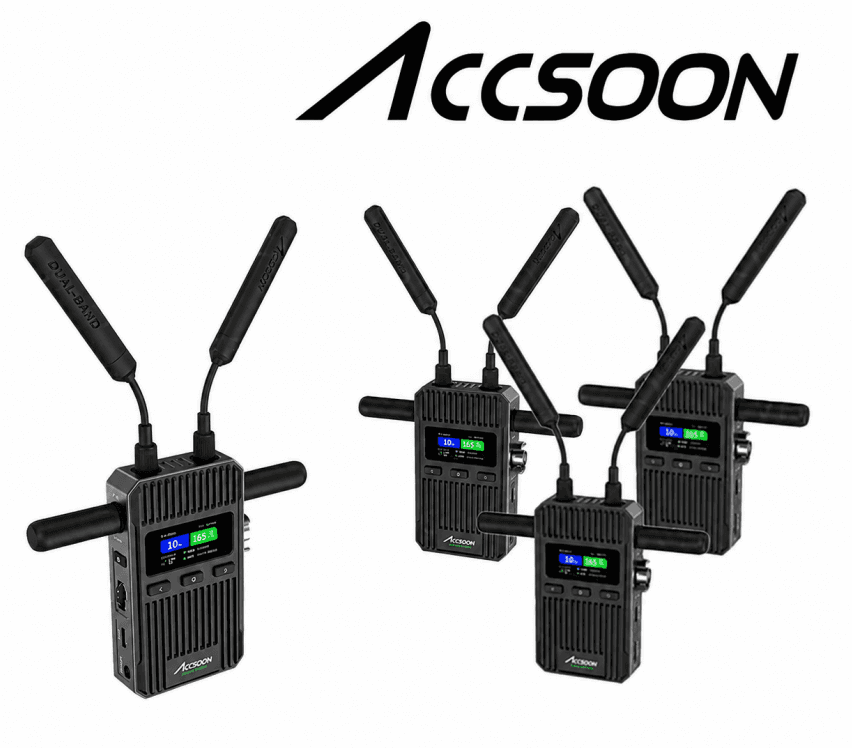 Accsoon CineView 2 SDI/HDMI Kablosuz Görüntü Aktarıcı (3'lü)